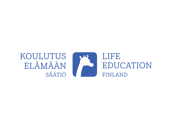 Koulutus Elämään Säätiön logo, jossa on kirahvin kuva.